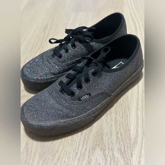 Dark gray glitter vans size 7 (women’s) - Picture 10 of 10